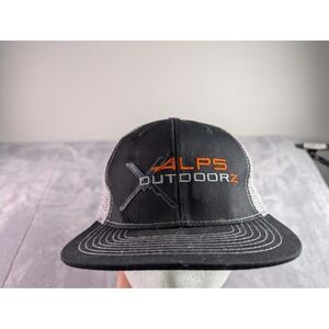 ALPS OutdoorZ Extreme Trucker Hat Mens Black Gray Mesh Back Adjustable Cap